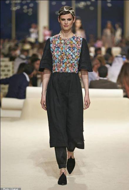 Le défilé Chanel Croisière 2014-2015 à Dubaï